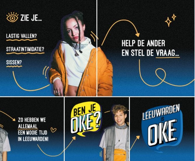 Beeld van de Ben je oke campagne